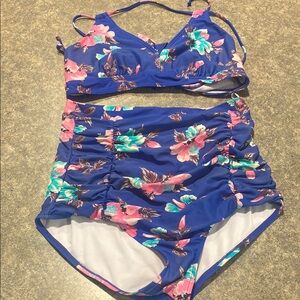 Tropical Floral Bikini Set